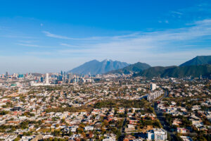 Vista panorámica de San Pedro Garza García, una de las mejores zonas para vivir en Monterrey